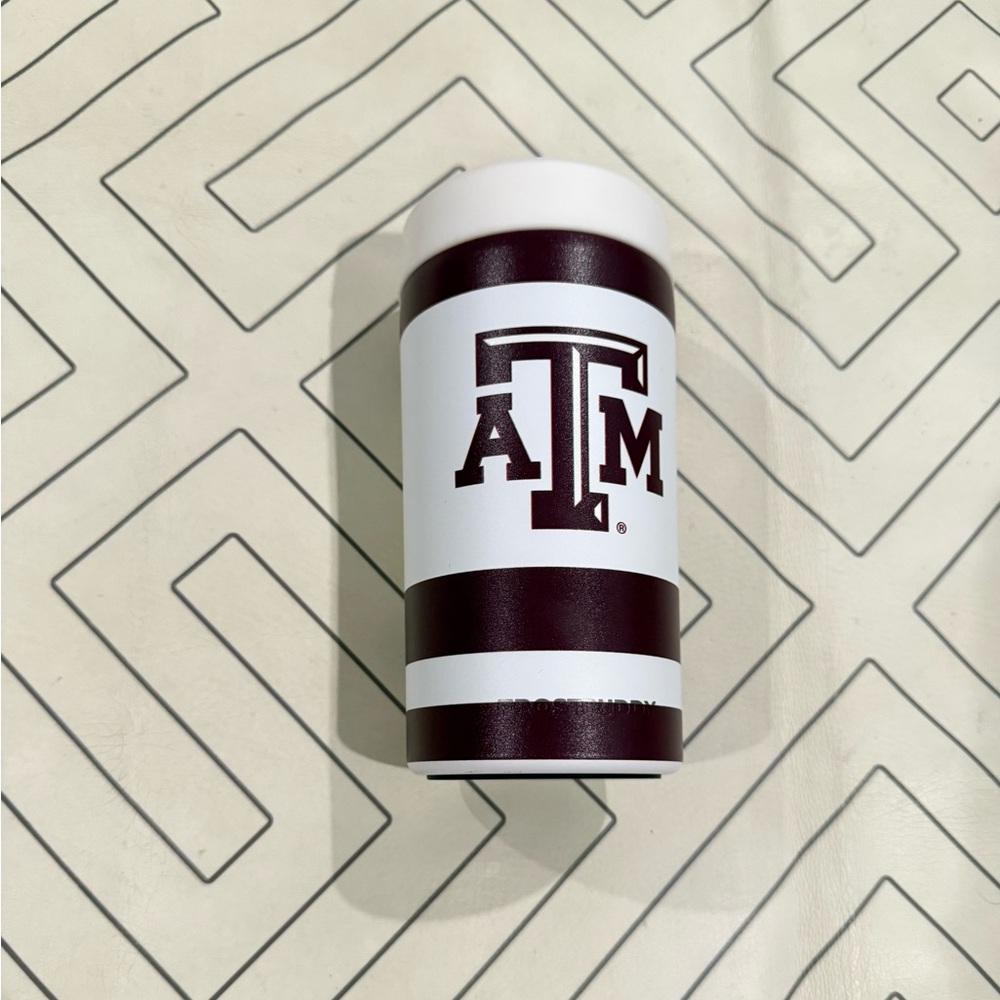 Frostbuddy Texas A&M Stainless Koozie